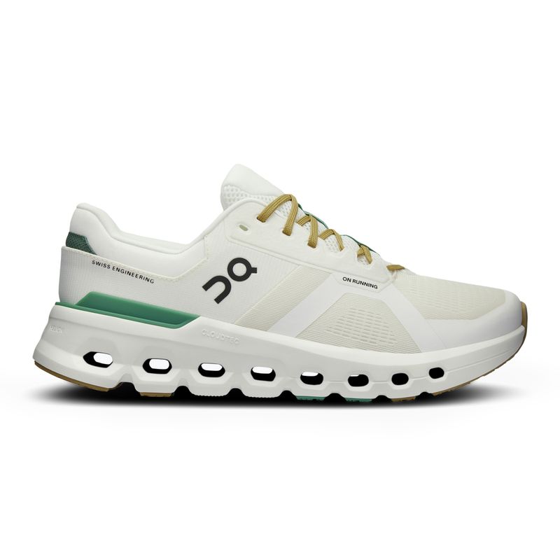 Laufschuhe Herren On Running Cloudrunner 2 Wide undyed/green 8