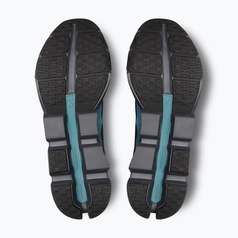 Herren On Cloudspark schwarz/blaubeere Laufschuhe 12