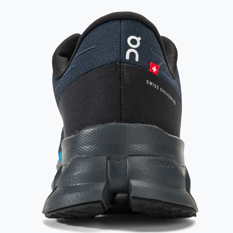 Herren On Cloudspark schwarz/blaubeere Laufschuhe 6