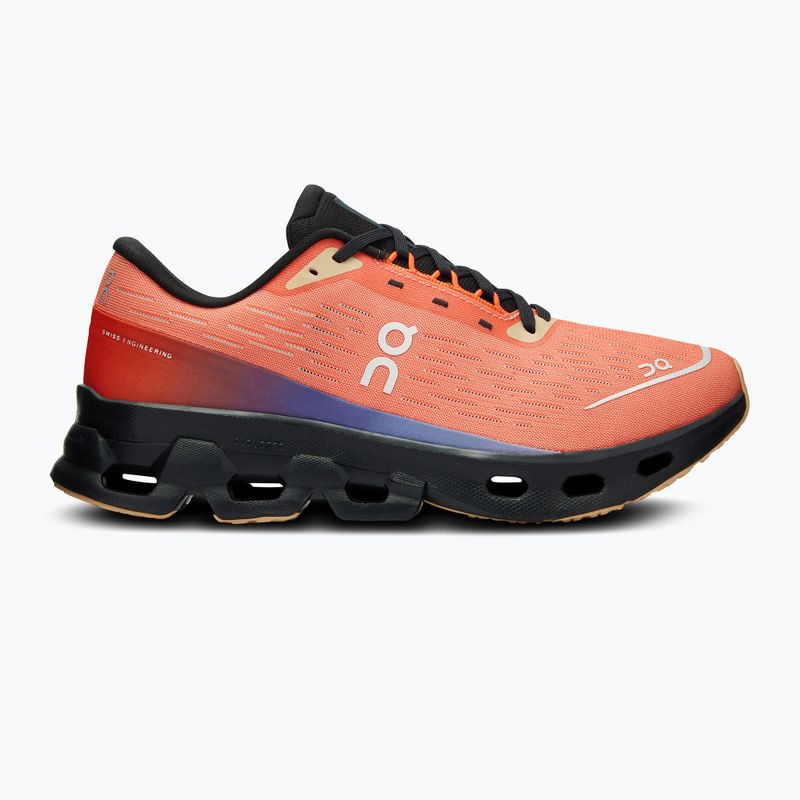 On Running Cloudspark Damen Laufschuhe flamme/schwarz 8