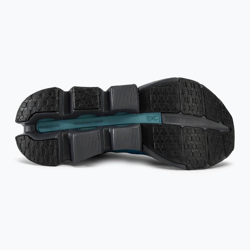 Women's On Cloudspark schwarz/blaubeerfarben Laufschuhe 4