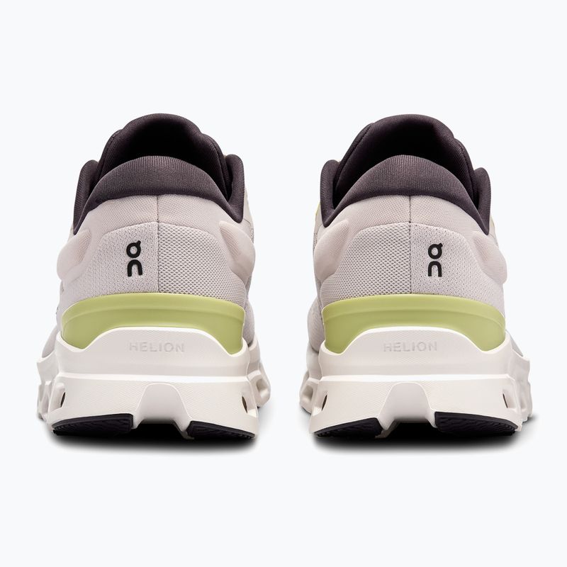 Herren Laufschuhe On Cloudstratus 3 Perle/Elfenbein 11
