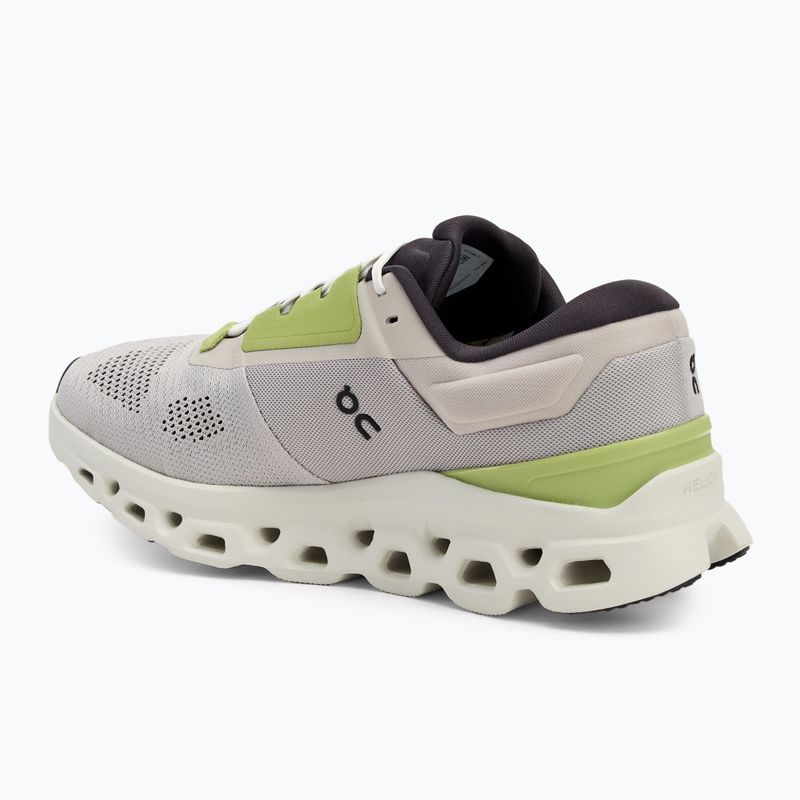 Herren Laufschuhe On Cloudstratus 3 Perle/Elfenbein 3
