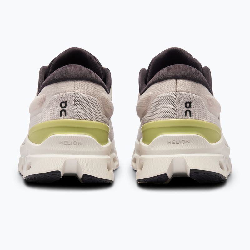 Frauen On Cloudstratus 3 Perle / Elfenbein Laufschuhe 4