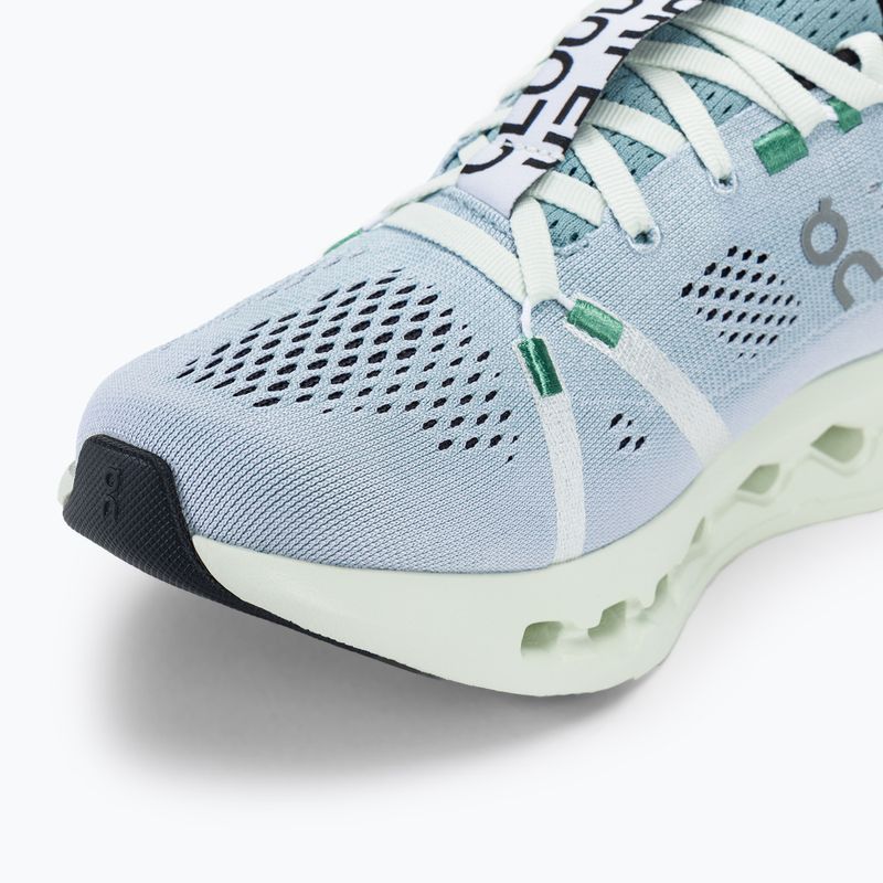 Damen On Cloudsurfer mineral/aloe Laufschuhe 7