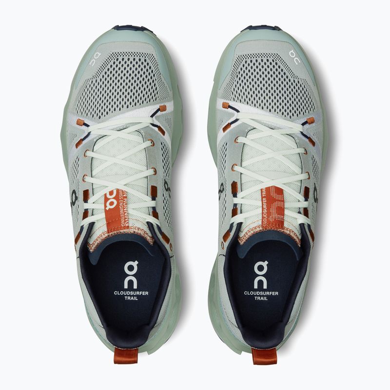 Herren Laufschuhe On Running Cloudsurfer Trail aloe/mineral 11