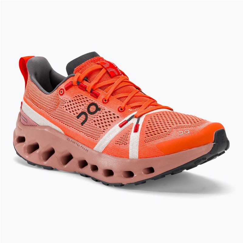 Herren On Running Cloudsurfer Trail Flamme/Staubrosa Laufschuhe