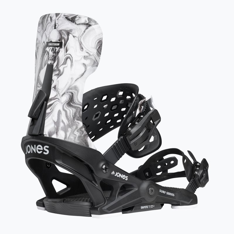 Herren Snowboardbindungen Jones Meteorite surf series black 5