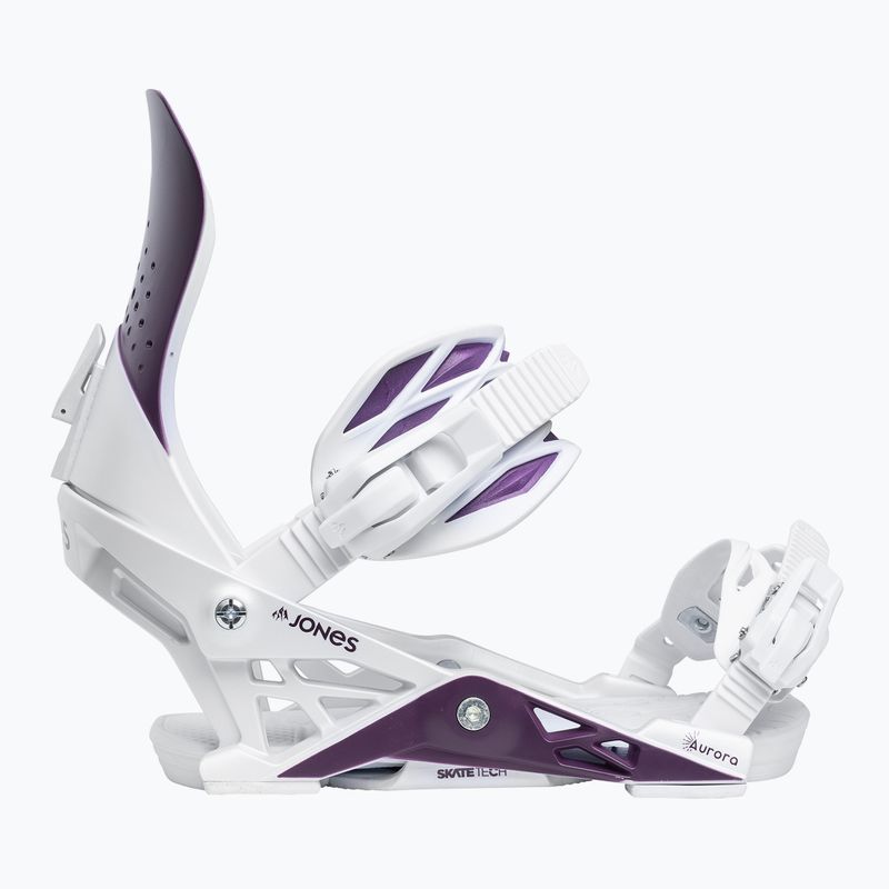 Damen Snowboardbindungen Jones Aurora deep purple white 2