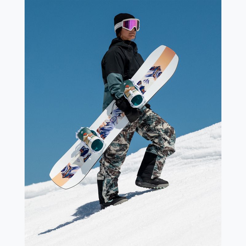 Damen Snowboard-Bindungen Jones Aurora annie brace white 7
