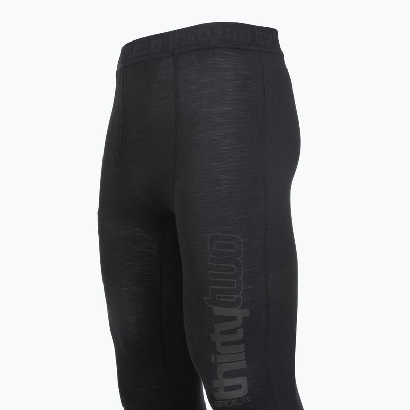 Herren Thermounterhose ThirtyTwo Ridelite Merino black/black 4