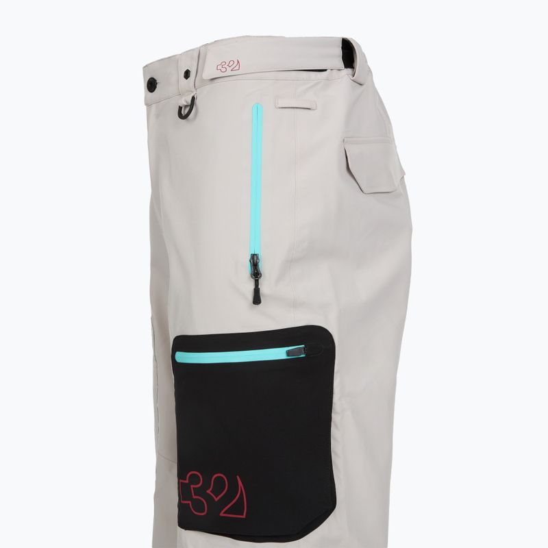 Herren-Snowboardhose ThirtyTwo TM Recycled cement 4