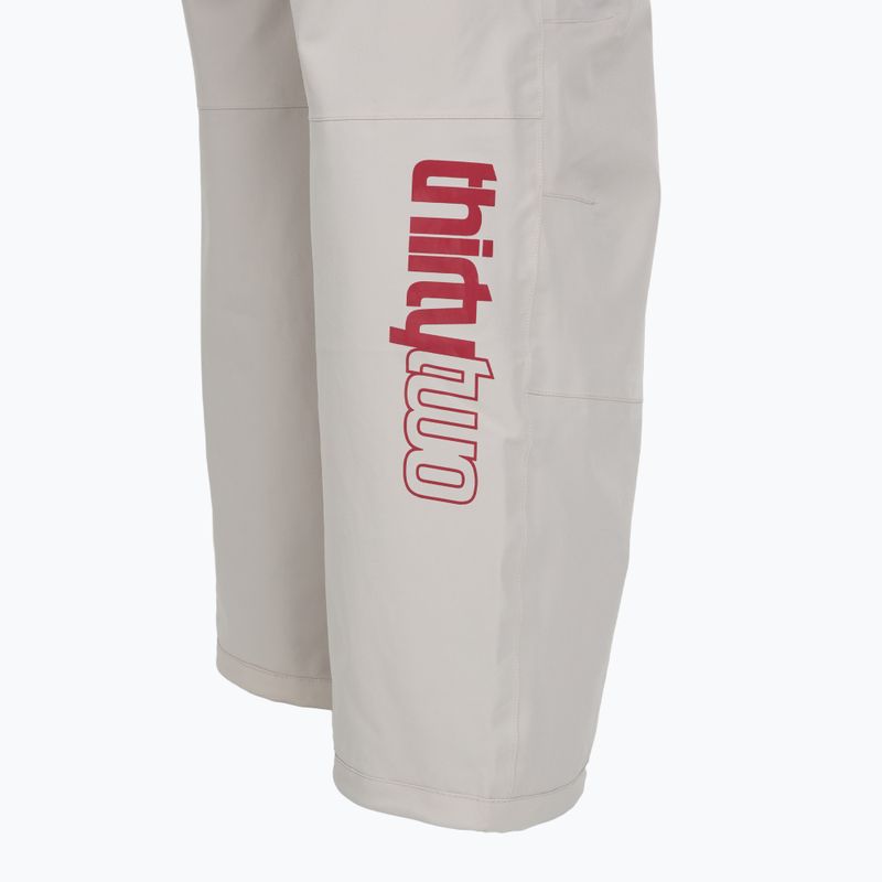 Herren-Snowboardhose ThirtyTwo TM Recycled cement 5