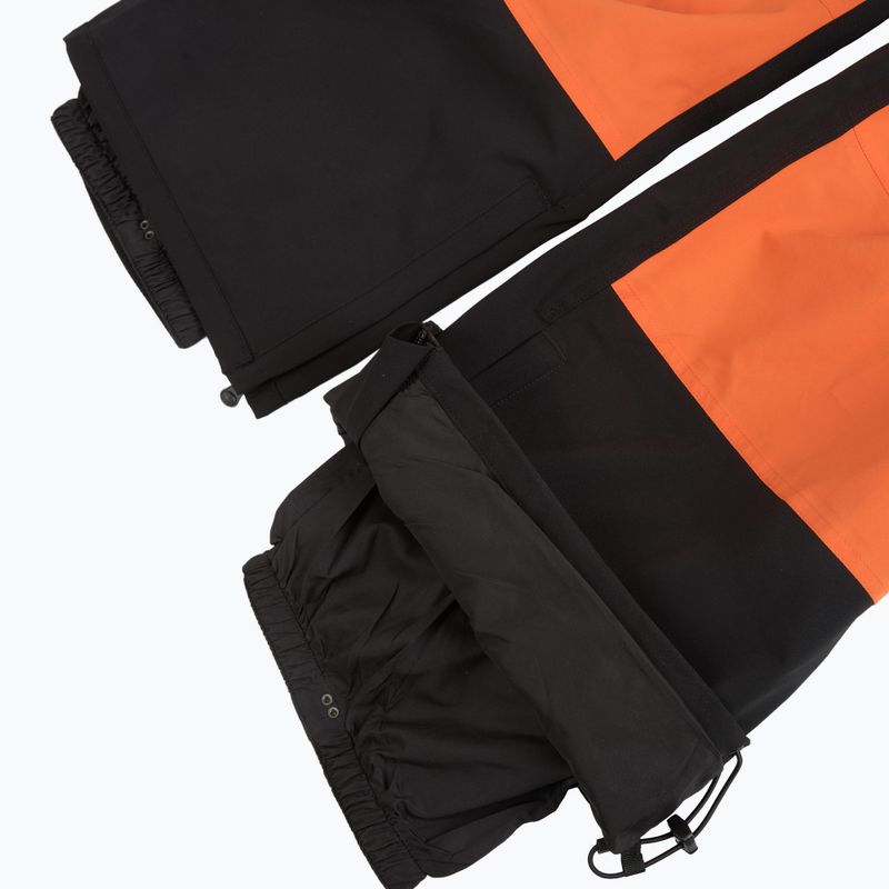 Herren Snowboardhose ThirtyTwo Basement Bib black/orange 6