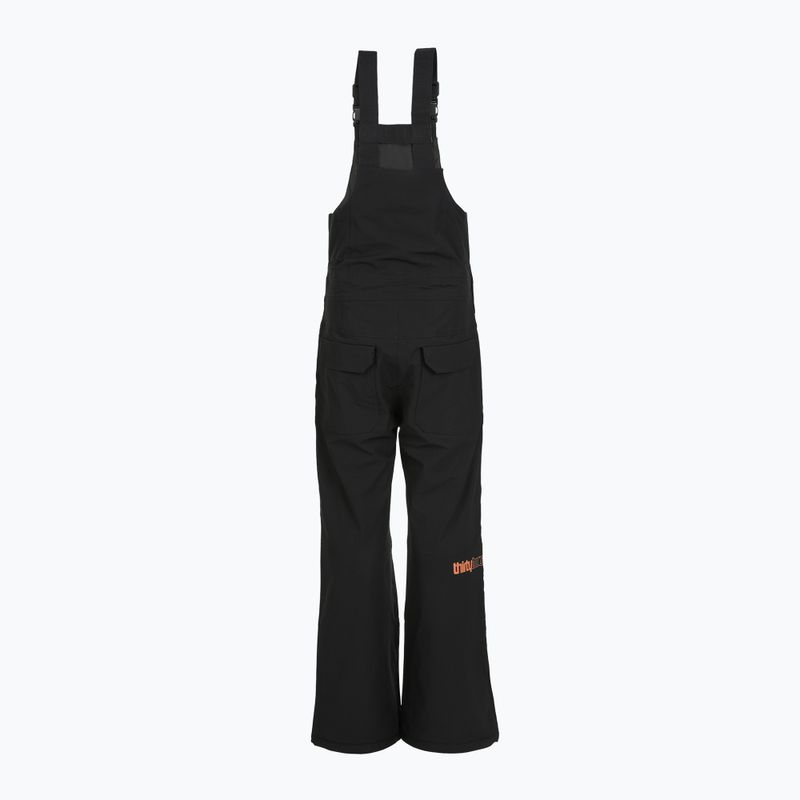 Kinder-Snowboardhose ThirtyTwo Basement Bib black/orange 2
