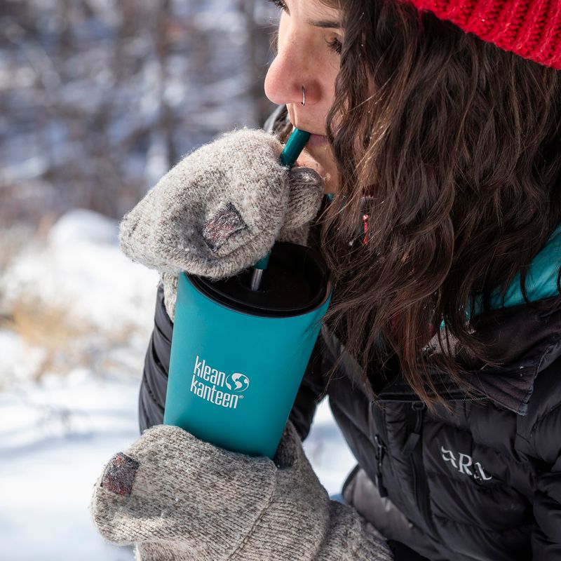 Klean Kanteen Tumbler Vakuum isoliert thermische Becher Smaragd Bucht 7