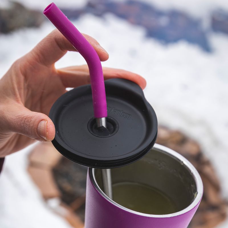 Klean Kanteen Tumbler Vakuum isoliert Thermobecher Beere hell 3