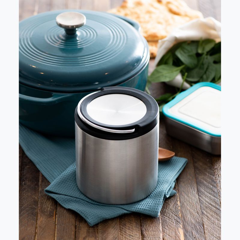 Klean Kanteen TKCanister 946 ml gebürstetem Edelstahl Lebensmittel Thermoskanne 10