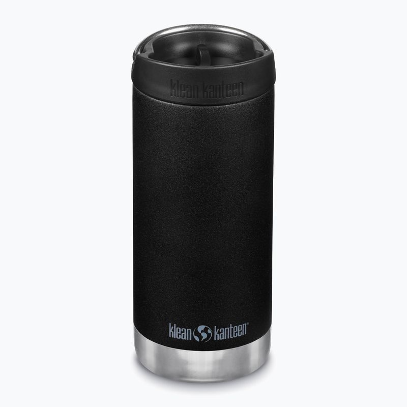 Klean Kanteen TKWide Cafe Cap Thermobecher 355 ml schwarz