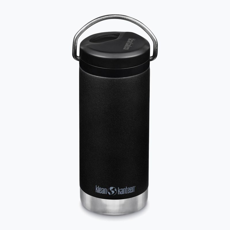 Klean Kanteen TKWide Cafe Cap Thermobecher 355 ml schwarz 2