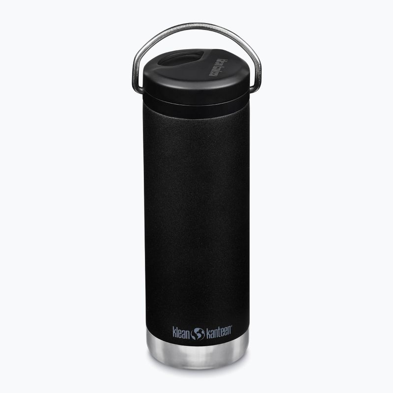 Klean Kanteen TKWide Cafe Cap Thermobecher 473 ml schwarz 2