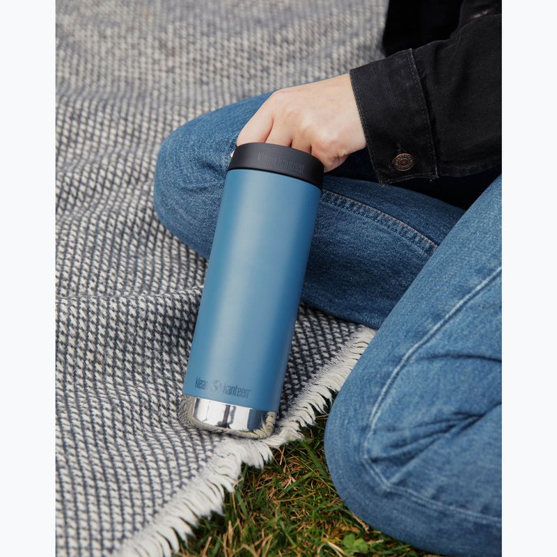 Klean Kanteen TKWide Cafe Cap 473 ml real teal Thermobecher 6