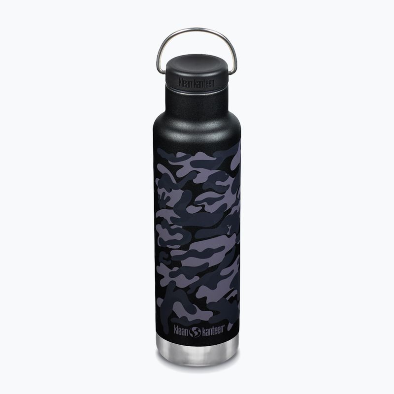 Klean Kanteen Classic VI schwarz camo Reiseflasche