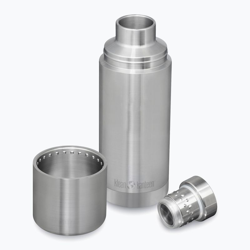 Klean Kanteen TKPro Pour-Through Thermos Cap 750 ml gebürstetem Edelstahl 5