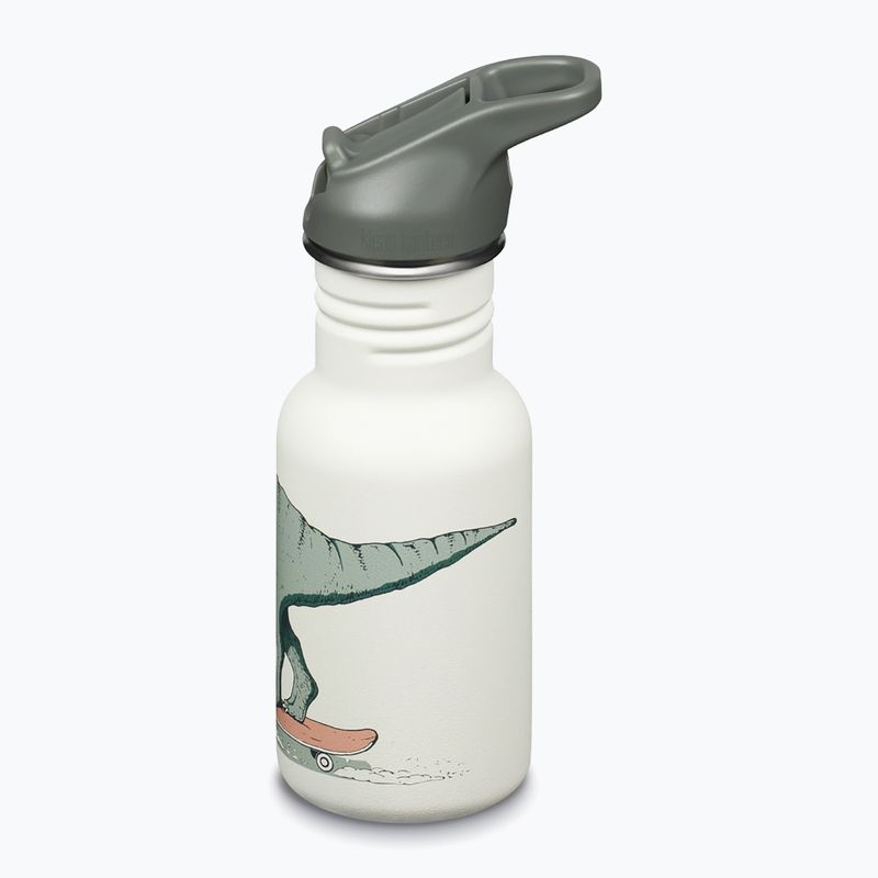Klean Kanteen Flip Seal Sport Cap Straw 355 ml dino skate Kinderreiseflasche 2