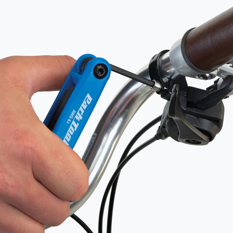 Inbus-/Schraubenschlüssel. Park Tool AWS-9.2 schwarz/blau 4