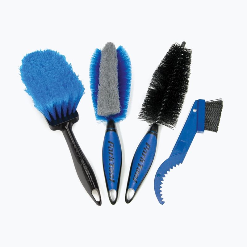 Park Tool BCB-4.2 blau/schwarzes Reinigungsbürstenset