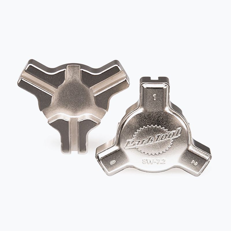 Park Tool SW-7.2 Universal-Zentrierschlüssel (3,23/3,3/3,45mm) silber