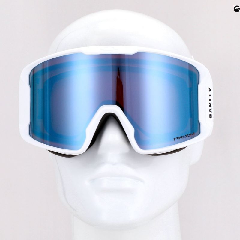 Oakley Line Miner L Skibrille weiß OO7070-73 6