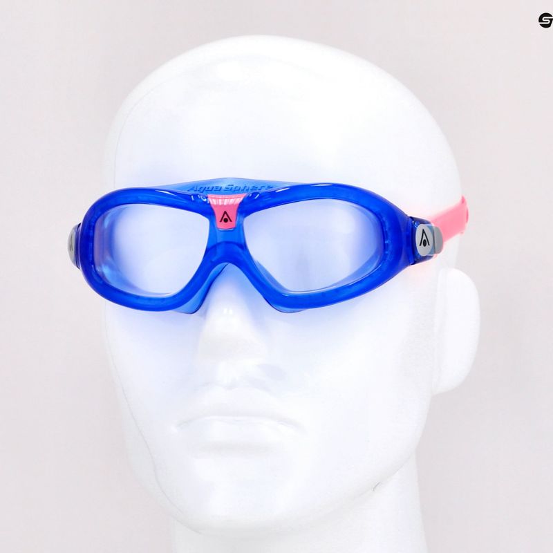 Aqua Sphere Seal Kid 2 blau-rosa Schwimmbrille MS5064002LC 7