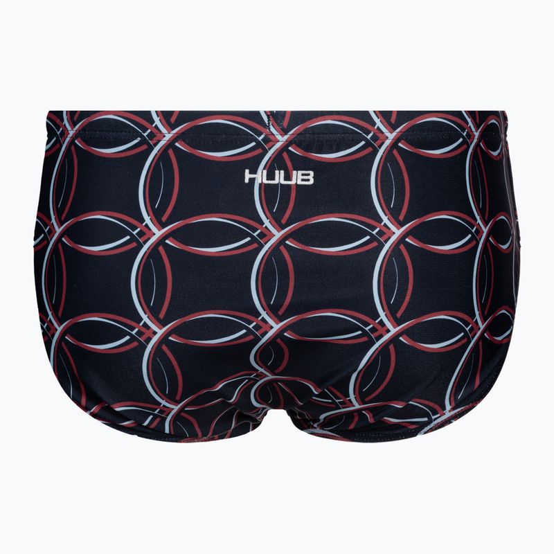 Herren Badehose HUUB Ali Brownlee Brief schwarz ALIBRIEFS 2