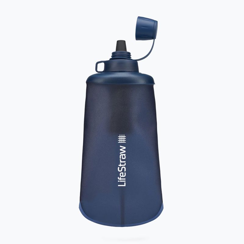 Lifestraw Peak Squeeze Reiseflasche 650ml navy blau LSPSFMLMBWW 3