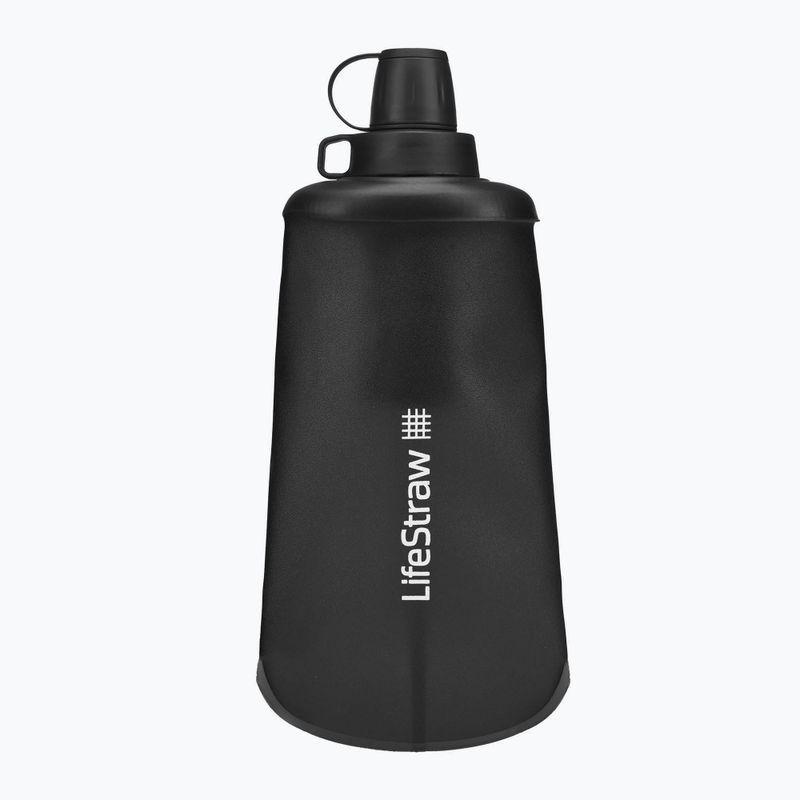 Lifestraw Peak Squeeze 650ml Reiseflasche schwarz LSPSFMLGRWW