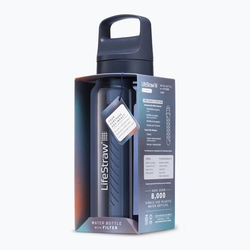 Lifestraw Go 2.0 Reiseflasche mit Filter 1 l ägäisches Meer 3