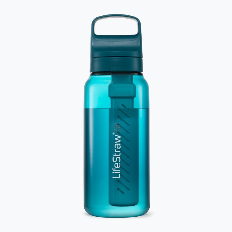 Lifestraw Go 2.0 Reiseflasche mit Filter 1 l Lagune teal