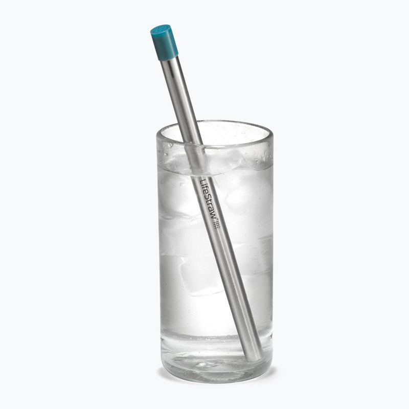 LifeStraw SIP 1-Teil Wasser Fitting Strohhalm mit Tragetasche laguna teal