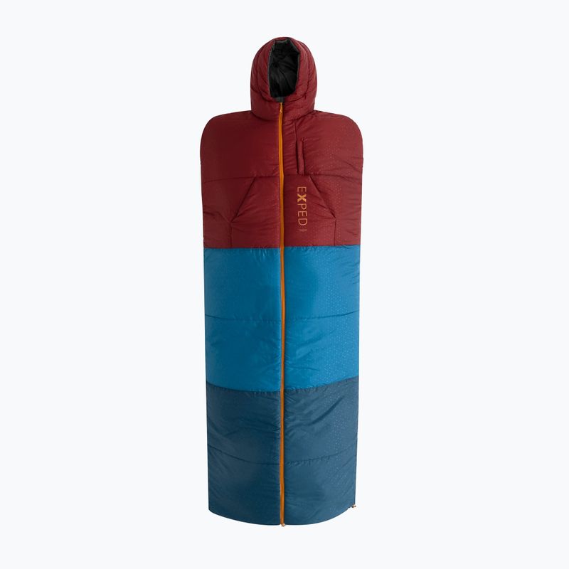 Exped Dreamwalker M burgunderfarbener Schlafsack