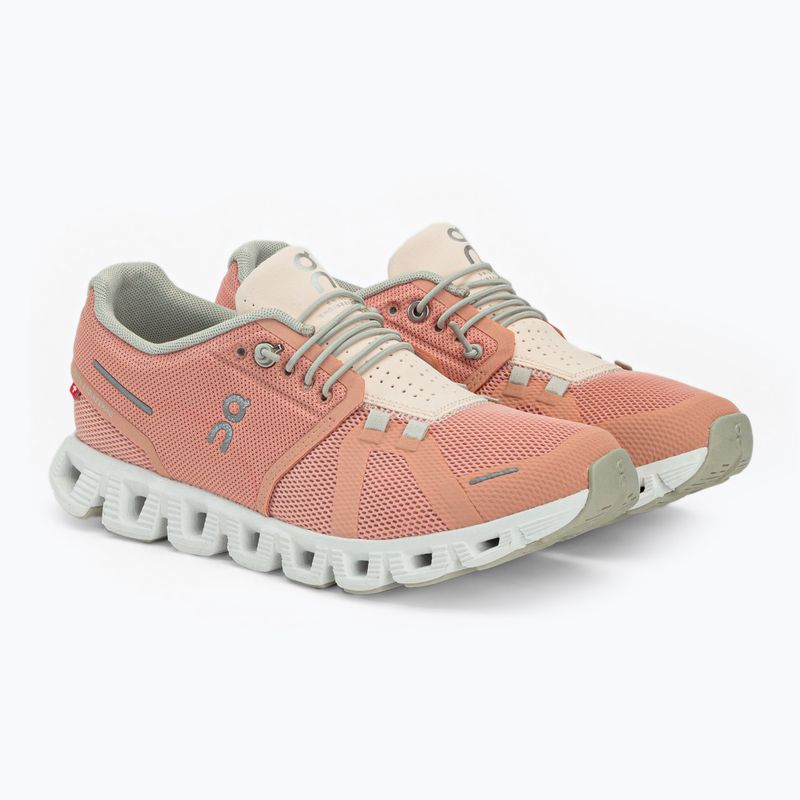 Damen Laufschuhe On Cloud 5 rosa 5998556 4