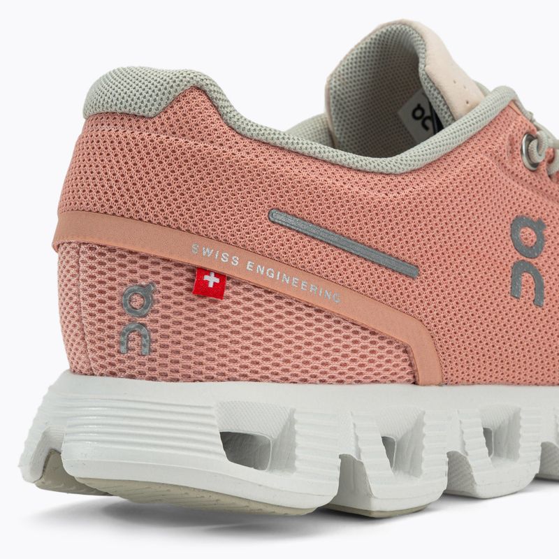 Damen Laufschuhe On Cloud 5 rosa 5998556 9