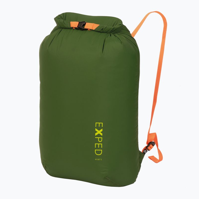 Exped Splash 15 l forest wasserdichter Rucksack