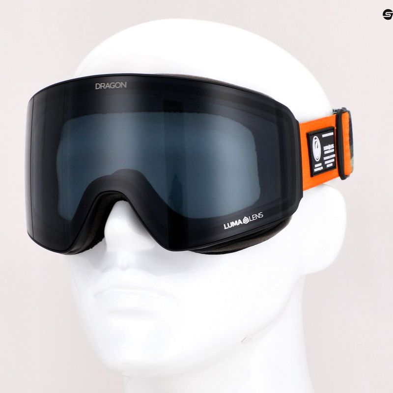 Dragon PXV schwarz-moro Skibrille 38280-310 7