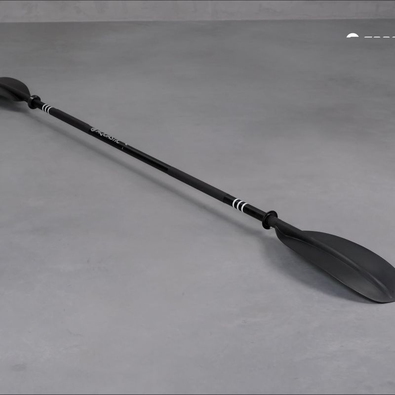 AQUASTIC 2-teiliges Kajakpaddel 220 cm schwarz AQS-KPD001 12
