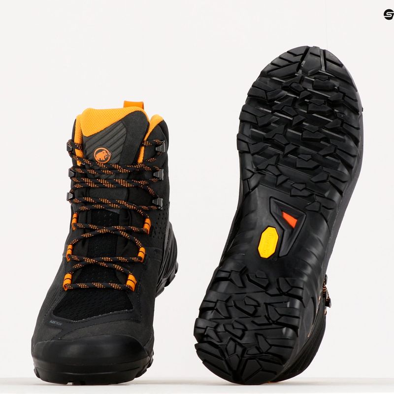 MAMMUT Herren-Trekkingstiefel Sapuen High GTX schwarz 10