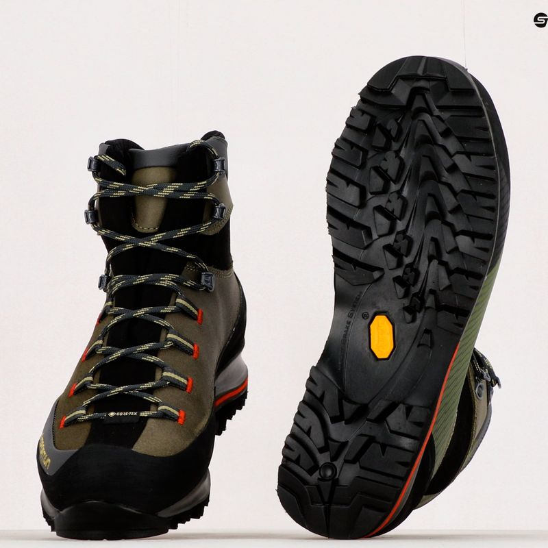 Herren-Trekkingstiefel La Sportiva Trango TRK Leder GTX grün 11Y810317 10