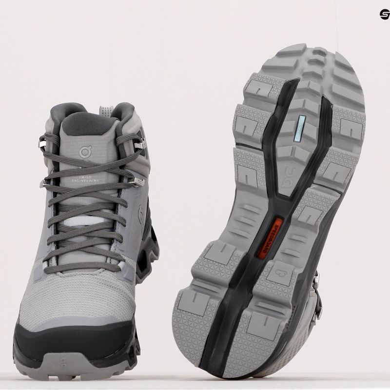 Trekkingschuhe Herren On Cloudrock 2 Waterproof grau 6398612 10
