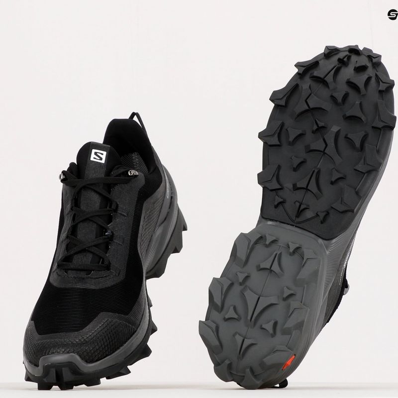 Trekkingschuhe Herren Salomon Cross Over GTX schwarz L412861 12